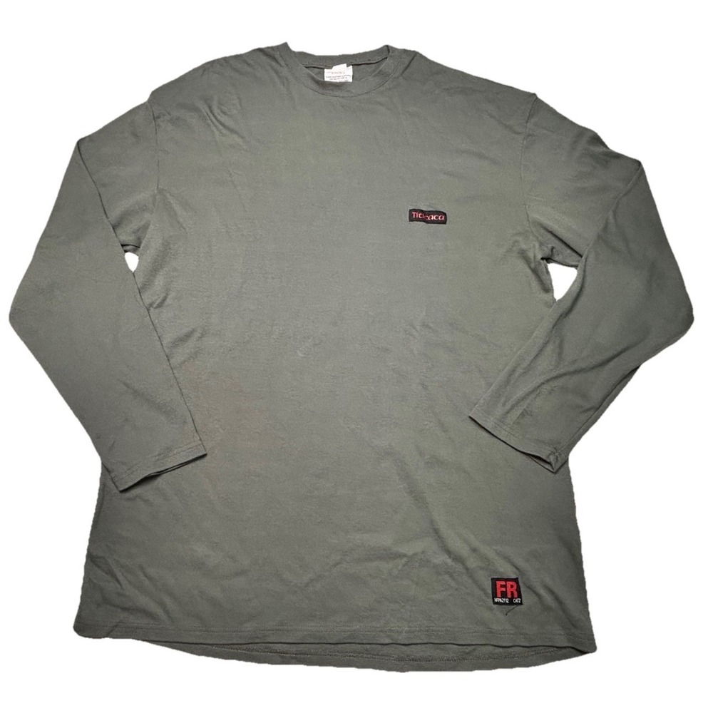Titicaca FR Shirt 3XL Flame Resistant CAT2 NFPA 2112‎ Workwear Gray Long Sleeve
